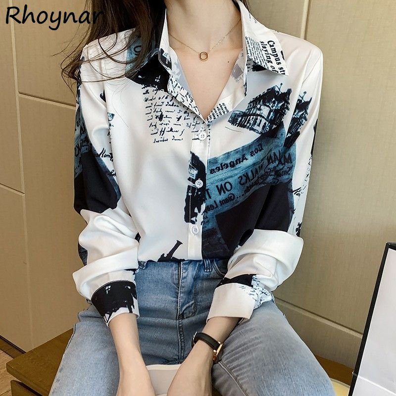Printing Shirts Women Baggy Lo - Summer Clothing Teens ulasan dan harga