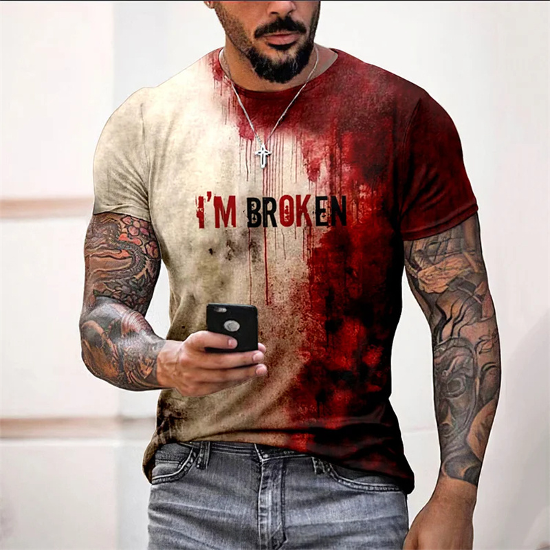 3D Printed Dripping Blood Hand - Summer Clothing Drip ulasan dan harga