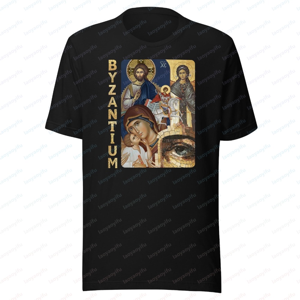Byzantium Icon Unisex Print Te - Summer Clothing Ideas ulasan dan harga