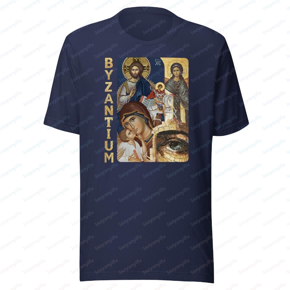 Byzantium Icon Unisex Print Te - Summer Clothing Ideas ulasan dan harga