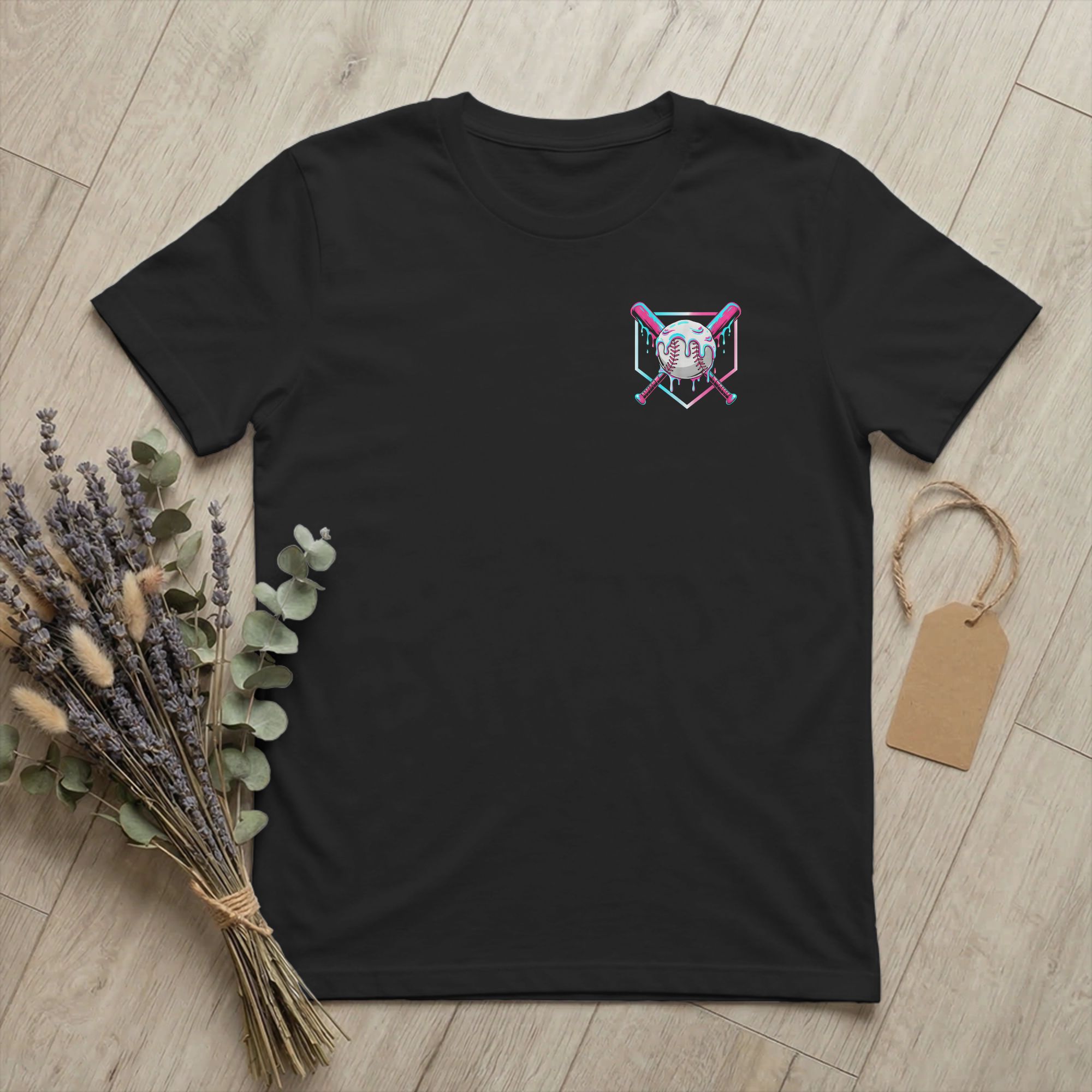Baseball Sport Ice Cream Drip  - Summer Clothing Drip ulasan dan harga