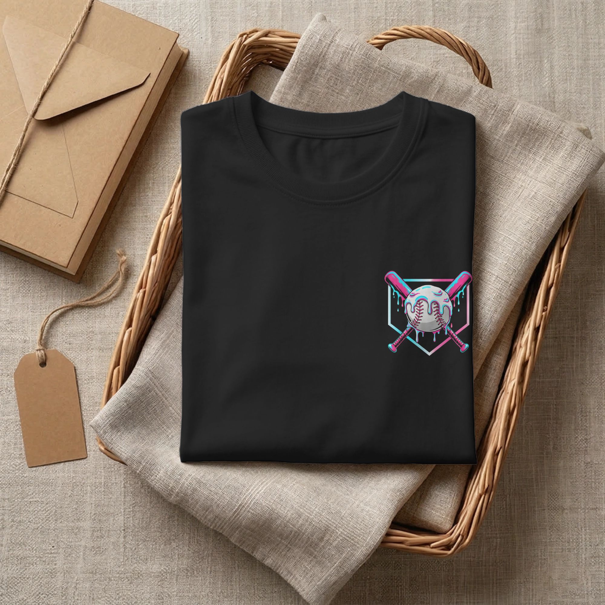 Baseball Sport Ice Cream Drip  - Summer Clothing Drip ulasan dan harga