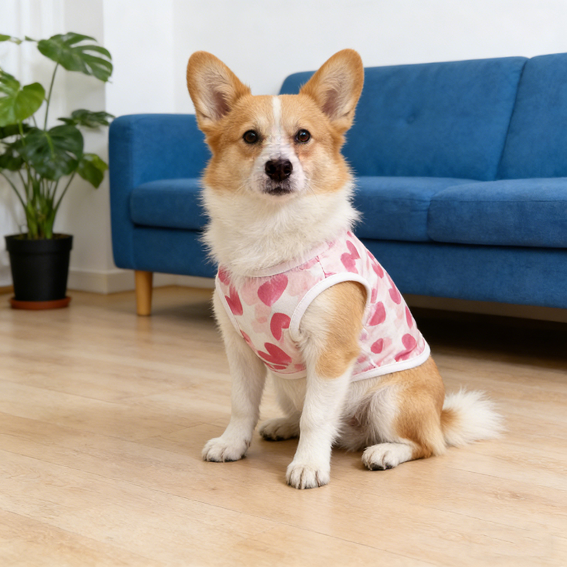 Dog Clothes Summer Thin Dog Ve - Summer Clothing In French ulasan dan harga
